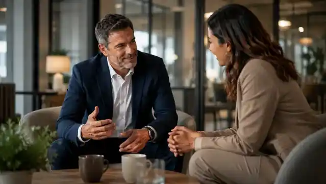 Profissional revisa o histórico de relacionamento de clientes inativos antes de decidir uma ação de reativação.