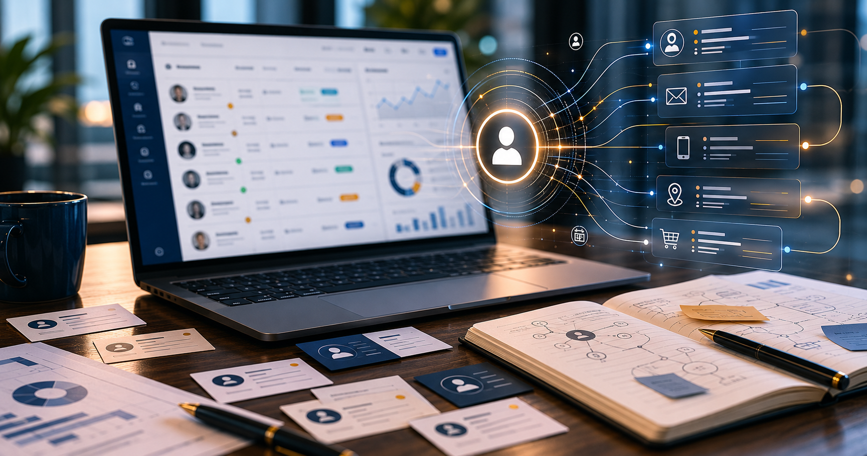 CRM sem CDP é cego. E CRM sem IA agêntica está ficando lento